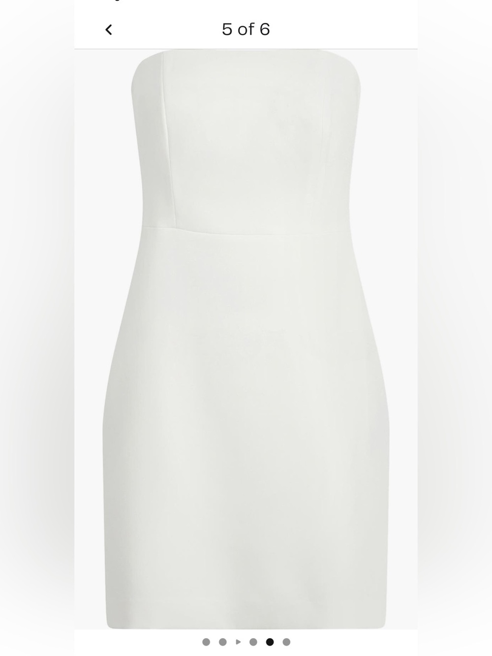 FAVORITE DAUGHTER Willow Strapless Minidress